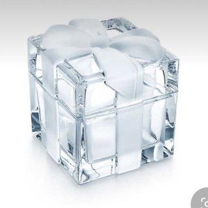 Tiffany crystal jewelry box
